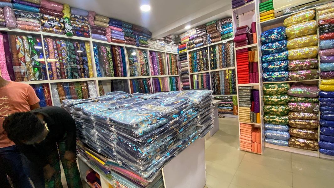 Cover photo of Mar & Mor textile fabric asoebi store abuja